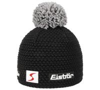 Jamie Skipool Bommelmütze by Eisbär schwarz-grau One Size