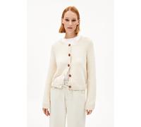 JAMIRAA | Strickjacke aus Bio-Baumwoll Mix - beige (M)