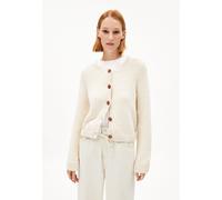 ARMEDANGELS JAMIRAA - Frauen Regular Fit Strickjacke - beige XS oatmilk