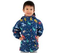 Jan & Jul Wasserdichte Regenjacke Kinder, Warme Matschjacke Gefüttert mit Fleece