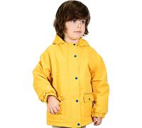 Jan & Jul Wasserdichte Regenjacke Kinder, Warme Matschjacke Gefüttert mit Fleece
