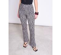 JAN N JUNE Ausgestellte Flared Leggings leo GOTS leo XL