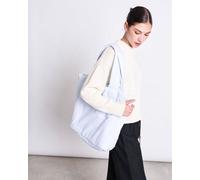 JAN N JUNE PADDED SHOPPER SMOL blue white striped one size