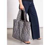 JAN N JUNE PADDED SHOPPER SMOL leo print one size