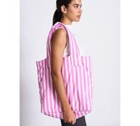 JAN N JUNE PADDED SHOPPER SMOL pink white striped (pink weiß) one size