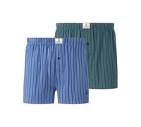 Jan Vanderstorm 2er Pack Boxershorts Herren blau, 6XL
