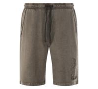 Jan Vanderstorm Comfort Fit Bermuda braun, Bedruckt