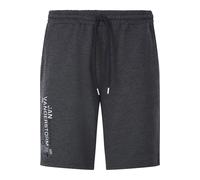Jan Vanderstorm Comfort Fit Bermuda dunkelgrau, Bedruckt