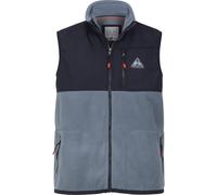 Jan Vanderstorm Comfort Fit Fleeceweste blau, Mehrfarbig