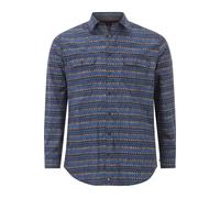 Jan Vanderstorm Herren Hemd Haljorn blau XL - 43/44