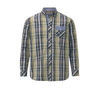 Jan Vanderstorm Comfort Fit Hemd gelb, Kariert