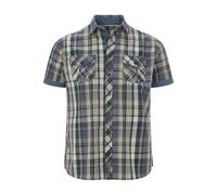 Jan Vanderstorm Kurzarmhemd Herren Comfort Fit Baumwolle grün, 6XL