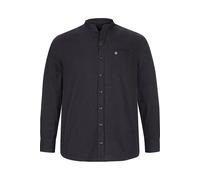 Jan Vanderstorm Stehkragenhemd KALLU, schwarz, 4XL (49/50) schwarz