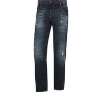 Jan Vanderstorm Tiefbundjeans Herren blau, 54-34