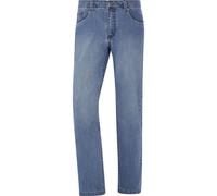 5-Pocket-Jeans JAN VANDERSTORM "Tiefbundjeans RUNGHELM", Herren, Gr. 70, N-Gr, blau (hellblau), Obermaterial: 67% Baumwolle CO. 32% Polyester COOLMAX PES(Coolmax). 1% Elasthan EL., Jeans (98135064-70)