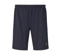 Shorty JAN VANDERSTORM "Kurze Schlafhose BARO", Herren, Gr. L, blau (dunkelblau gestreift), Obermaterial: 100% Baumwolle CO., Homewear-Sets Shorty (43388342-L) dunkelblau gestreift