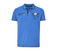 Jan Vanderstorm Comfort Fit Poloshirt Kurzarm blau