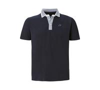 Poloshirt JAN VANDERSTORM "Poloshirt DANHY", Herren, Gr. 5XL, blau (dunkelblau), Obermaterial: 100% Baumwolle CO., casual, comfort fit normal, ohne Ausschnitt, Shirts (83103753-5XL) dunkelblau