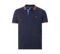 Jan Vanderstorm Comfort Fit Poloshirt Kurzarm dunkelblau