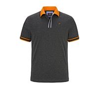 Jan Vanderstorm Comfort Fit Poloshirt Kurzarm dunkelgrau