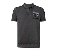 Poloshirt JAN VANDERSTORM "Poloshirt ALSING" Gr. XXXL, grau (dunkelgrau) Herren Shirts (53879968-XXXL) dunkelgrau