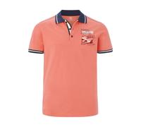 Jan Vanderstorm Poloshirt Herren orange, 6XL