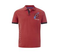 Jan Vanderstorm Comfort Fit Poloshirt Kurzarm rot