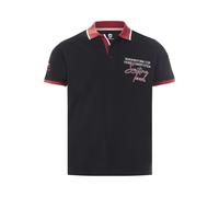 Jan Vanderstorm Comfort Fit Poloshirt Kurzarm schwarz