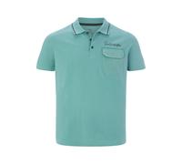 Jan Vanderstorm Comfort Fit Poloshirt Kurzarm türkis