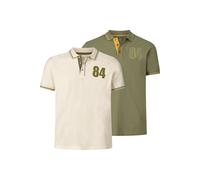 Jan Vanderstorm Comfort Fit Poloshirt Kurzarm weiss