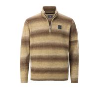 Jan Vanderstorm Comfort Fit Pullover braun, Gestreift