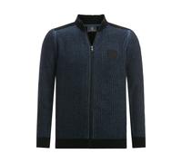 Strickjacke JAN VANDERSTORM "Strickjacke HALSTEN" Gr. 4XL, blau Herren Strickjacken (96249553-4XL) blau