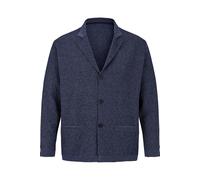 Jan Vanderstorm Comfort Fit Strickjacke blau, Melange