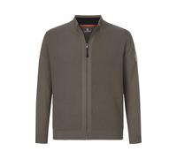 Jan Vanderstorm Comfort Fit Strickjacke braun, Einfarbig