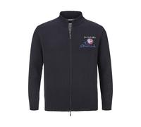 Strickjacke JAN VANDERSTORM "Strickjacke OLAV" Gr. XL, blau (dunkelblau) Herren Strickjacken (12867812-XL) dunkelblau