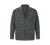 Jan Vanderstorm Herren Strickjacke Asger dunkelgrau 5XL (XXXXXL) - 72/74