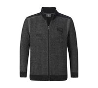 Jan Vanderstorm Strickjacke HALSTEN, mit komfortabler Passform 56/58 (XL) schwarz Herren Strickjacken 56/58 (XL) schwarz