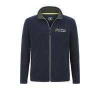 Sweatjacke JAN VANDERSTORM "Fleecejacke TERJE" Gr. 7XL, blau (dunkelblau) Herren Sweatjacken (28945112-7XL) dunkelblau