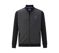 Sweatjacke JAN VANDERSTORM "Sweatjacke LARSHEIM", Herren, Gr. XXL, grau (grau melange), Obermaterial: 60% Baumwolle CO. 40% Polyester COOLMAX PES(Coolmax)., Sweatjacken Sweatjacke (65376230-XXL) grau