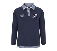 Jan Vanderstorm Comfort Fit Sweatshirt blau, Einfarbig