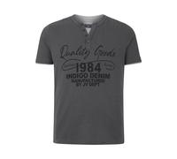 T-Shirt JAN VANDERSTORM "T-Shirt NANTE", Herren, Gr. 7XL, grau, Obermaterial: 100% Baumwolle CO., casual, comfort fit normal, Rundhals, Kurzarm, Shirts (73463404-7XL) grau