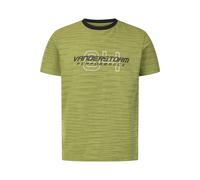 Jan Vanderstorm Comfort Fit T-Shirt Rundhals grün, Bedruckt
