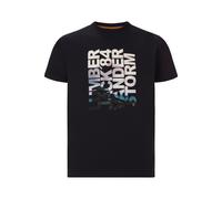 T-Shirt JAN VANDERSTORM "T-Shirt RANSTEIN", Herren, Gr. XXL, schwarz, Obermaterial: 100% Baumwolle CO., casual, comfort fit normal, Rundhals, Kurzarm, Shirts (29909112-XXL) schwarz