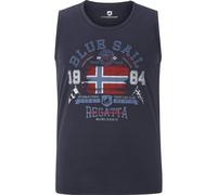 Jan Vanderstorm Tanktop Herren blau, 7XL