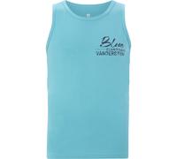 Jan Vanderstorm Comfort Fit Tank Top türkis, Bedruckt