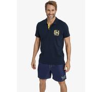 Jan Vanderstorm Comfort Fit Poloshirt Kurzarm gelb