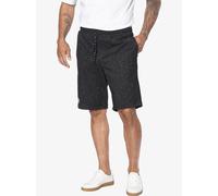 Jan Vanderstorm Doppelpack Sweatbermuda Herren schwarz, L