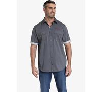 Jan Vanderstorm Herren Hemd Aabel schwarz XL - 43/44