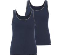 Jan Vanderstorm 2er Pack Unterhemd Herren blau, L