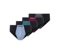 Jan Vanderstorm Herren 4er Pack Sportslip Vinjar dunkelblau, 07